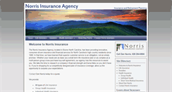 Desktop Screenshot of dannorrisinsurance.com